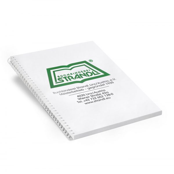 Abschlussarbeit Softcover Spiralisierung