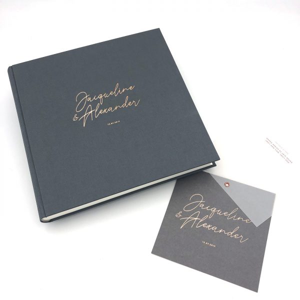 Fotoalbum & Gästebuch Hochzeit Spezialanfertigung – Bild 62