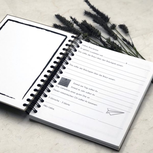 Fotoalbum Gästebuch Minimal Wedding – Bild 2
