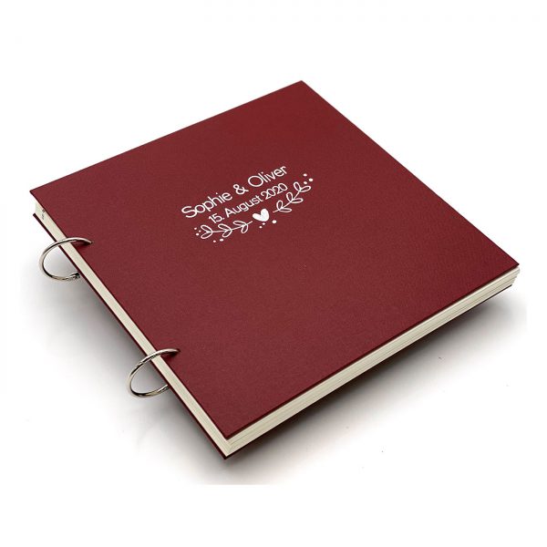 Fotoalbum & Gästebuch Hochzeit Spezialanfertigung – Bild 42