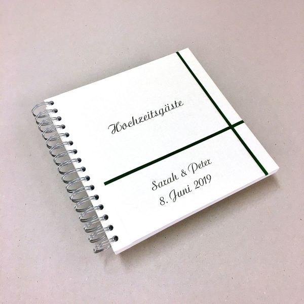 Fotoalbum & Gästebuch Hochzeit Spezialanfertigung – Bild 39
