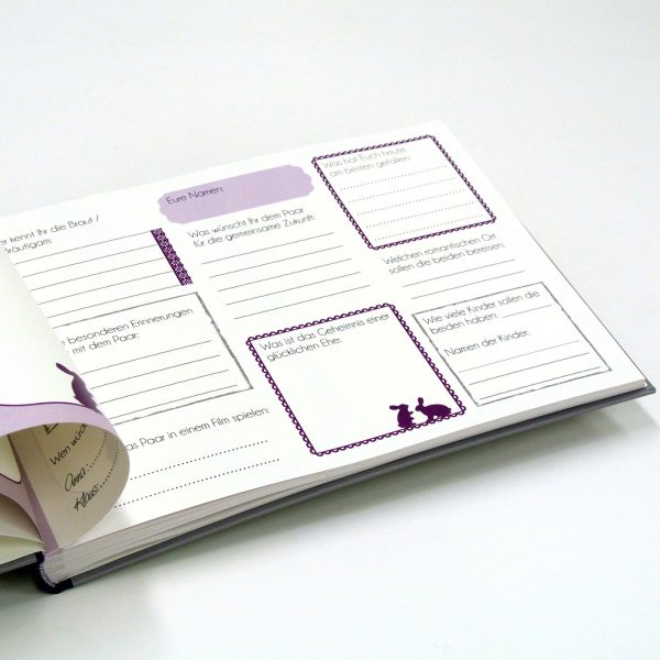 Fotoalbum & Gästebuch Hochzeit Spezialanfertigung – Bild 34