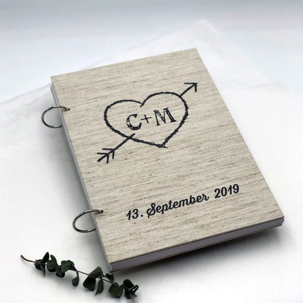 Fotoalbum & Gästebuch Hochzeit Spezialanfertigung – Bild 32