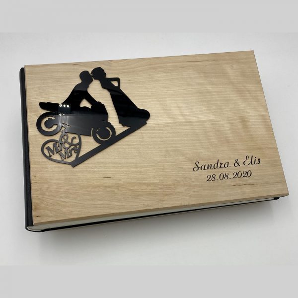 Fotoalbum & Gästebuch Hochzeit Spezialanfertigung – Bild 20