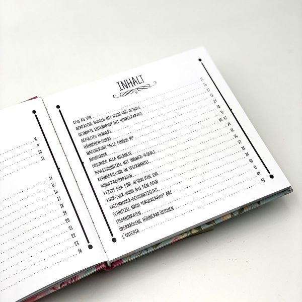 Rezept-& Kochbuch Spezialanfertigung – Bild 9