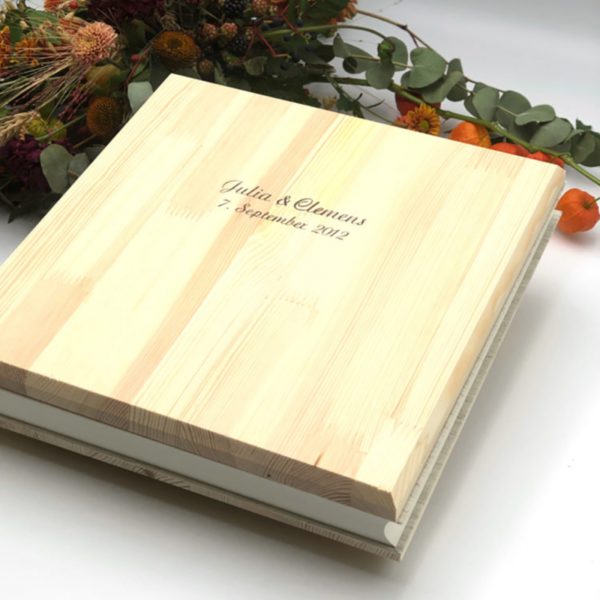 Fotoalbum Gästebuch Wood Wedding – Bild 3