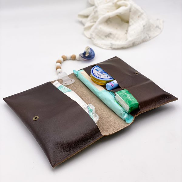 Leder Mama Clutch