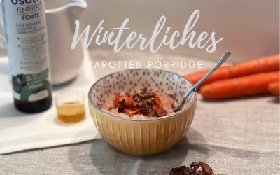 Winterliches Karotten Porridge