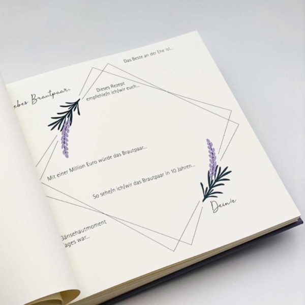 Fotoalbum & Gästebuch Hochzeit Spezialanfertigung – Bild 3