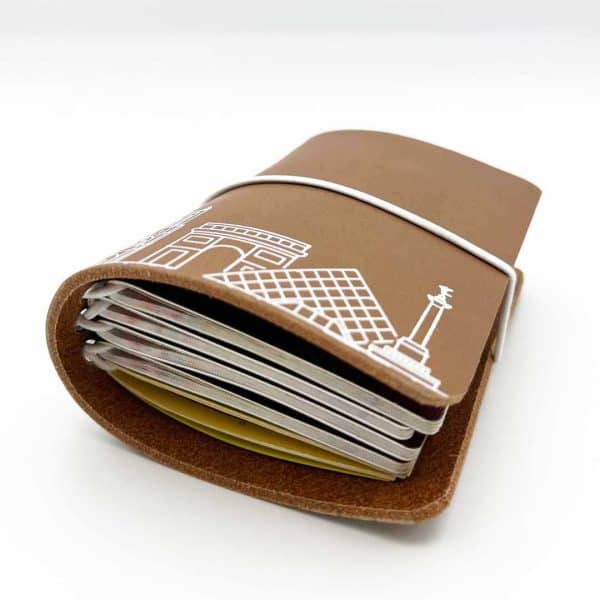 Reisepasshülle Travelfolio Leder – Bild 11