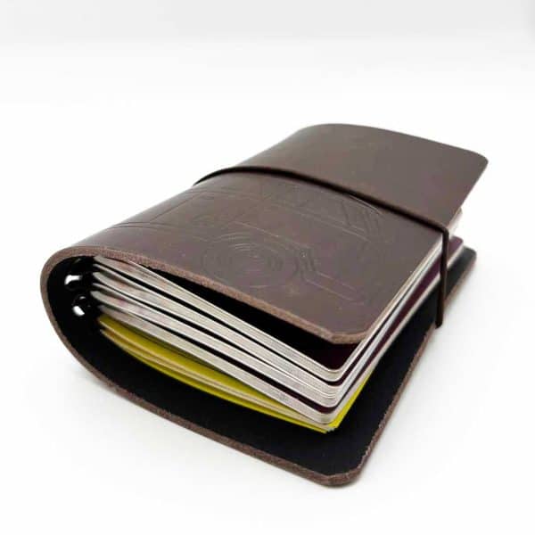 Reisepasshülle Travelfolio Leder – Bild 5