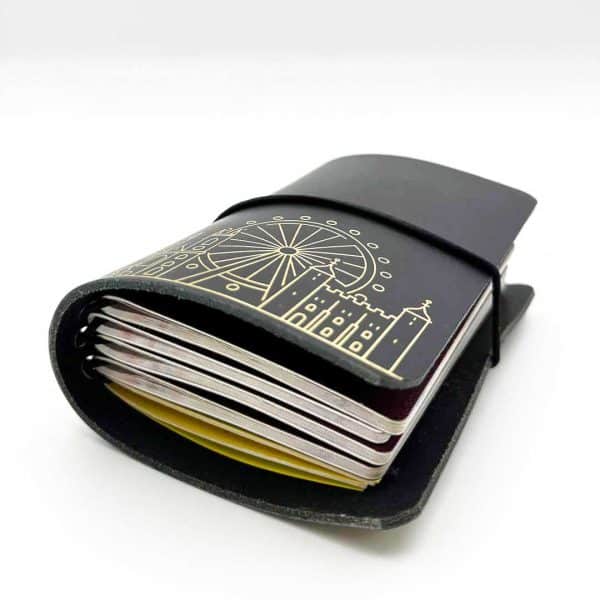 Reisepasshülle Travelfolio Leder – Bild 8