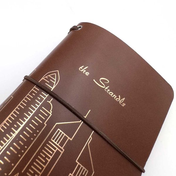 Reisepasshülle Travelfolio Leder braun
