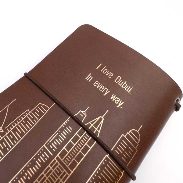 Reisepasshülle Travelfolio Leder braun