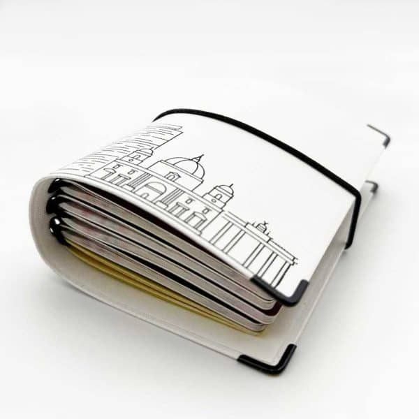 Reisepasshülle Travelfolio Leinen – Bild 9