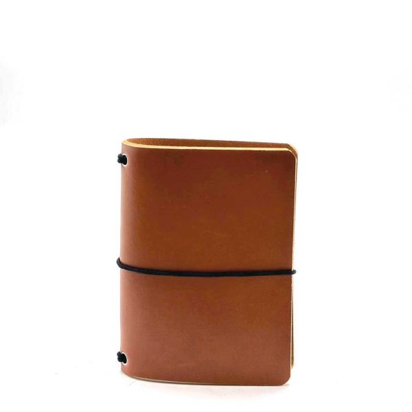 Reisepasshülle Travelfolio Leder cognac
