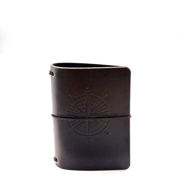 Reisepasshülle Travelfolio Leder mocca