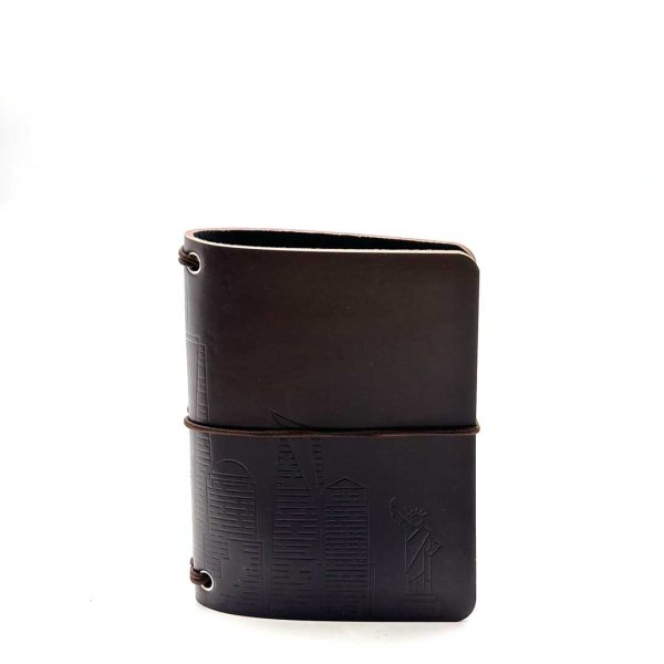 Reisepasshülle Travelfolio Leder mocca