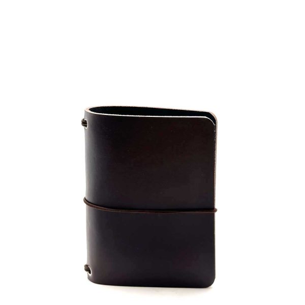 Reisepasshülle Travelfolio Leder mocca