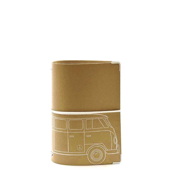Reisepasshülle Travelfolio Leinen beige