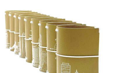 Reisepasshülle Travelfolio Leinen beige