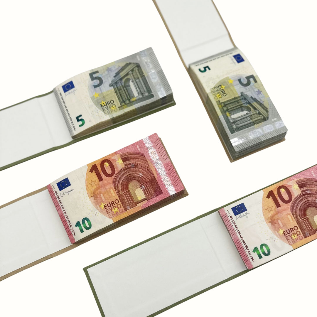 DIY Kit Geldblock – personalisiertes Geldgeschenk zum Selbermachen