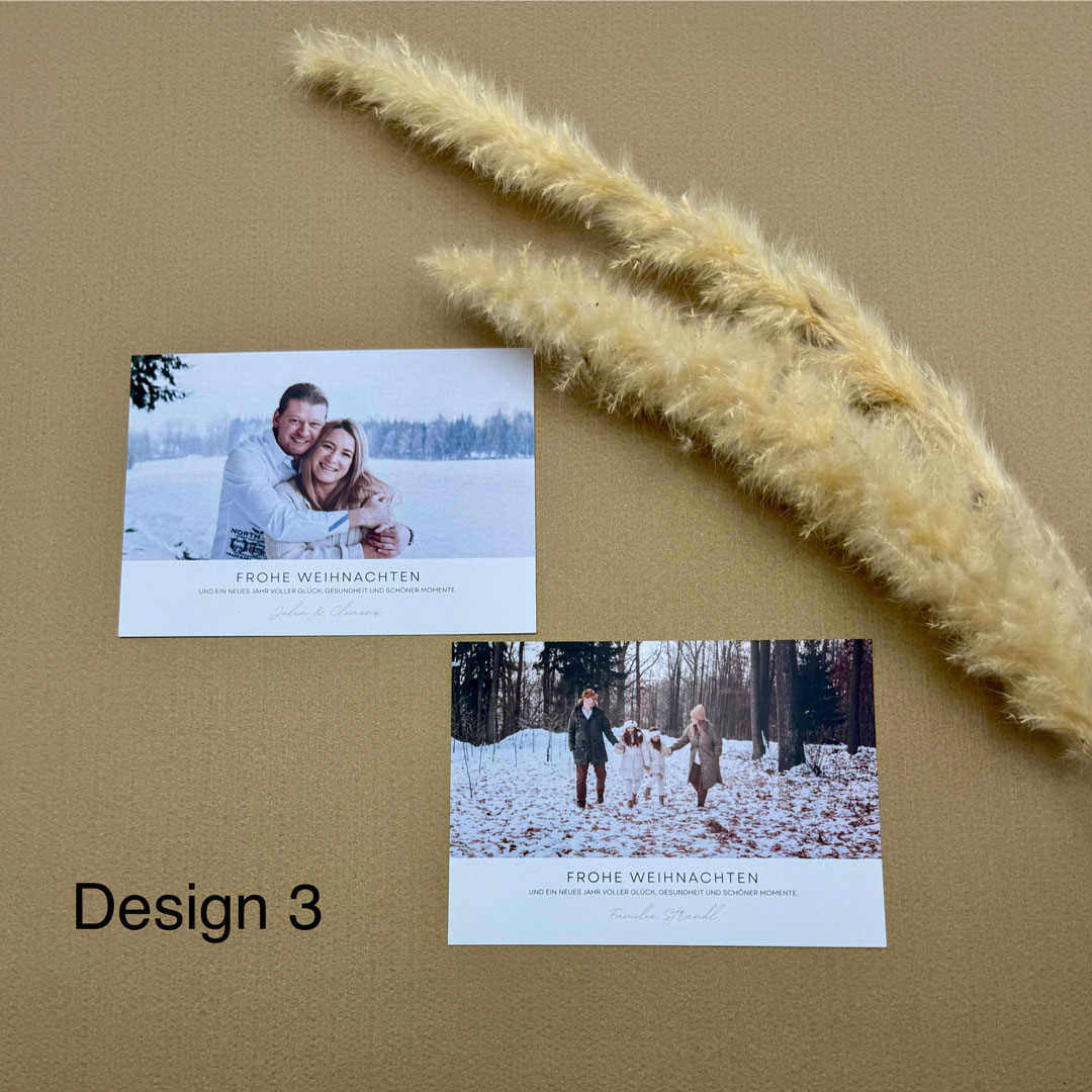 Weihnachtskarte Strandl