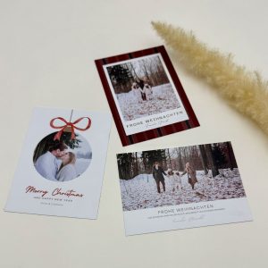 Weihnachtskarte Strandl